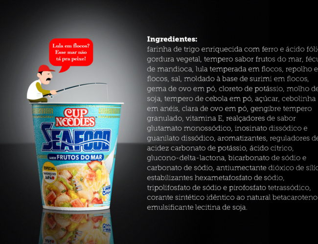 Cup Noodles Frutos do Mar