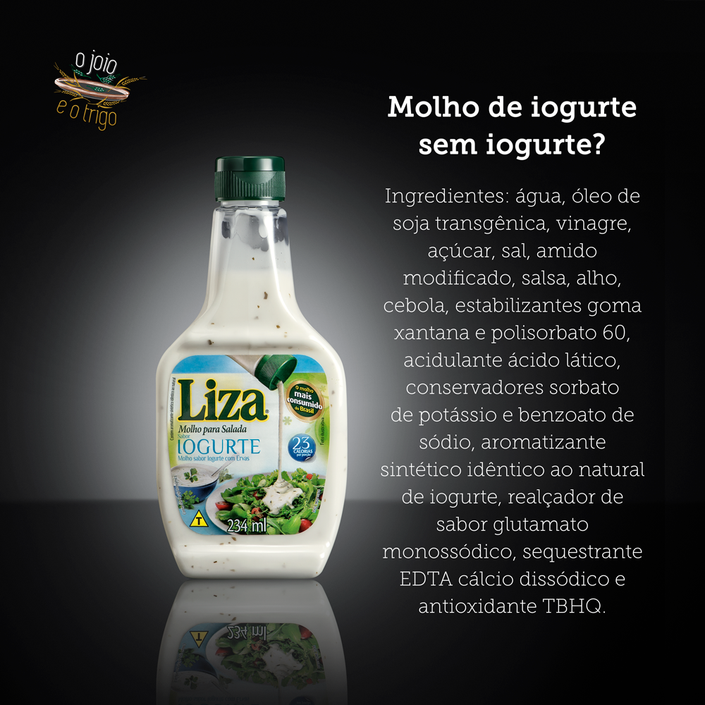 Molho para salada Liza Iogurte