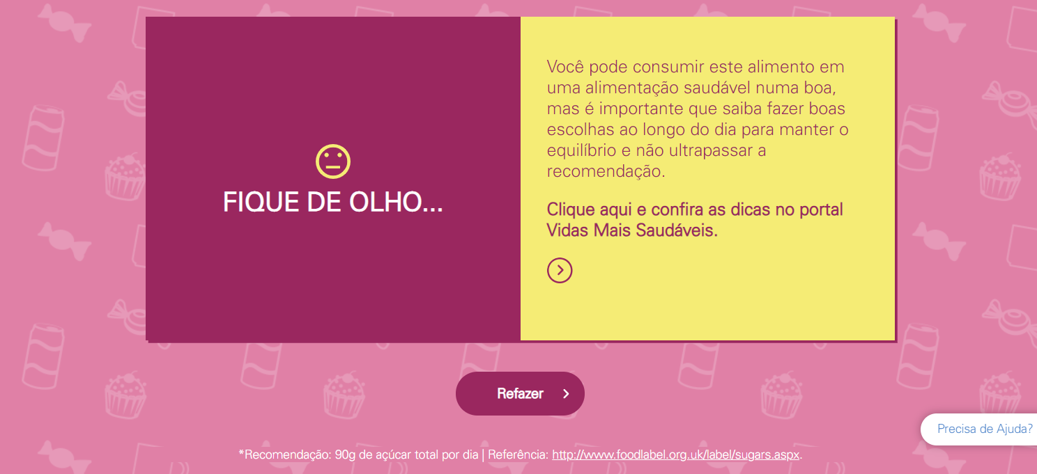 Nestlé lança calculadora que induz a consumir açúcar em excesso