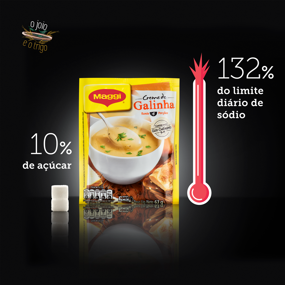 Creme de Galinha Maggi