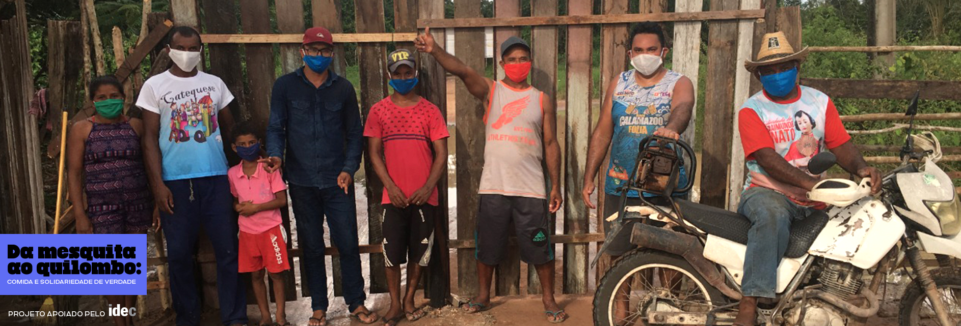 Solidariedade quilombola enfrenta a fome e o vírus