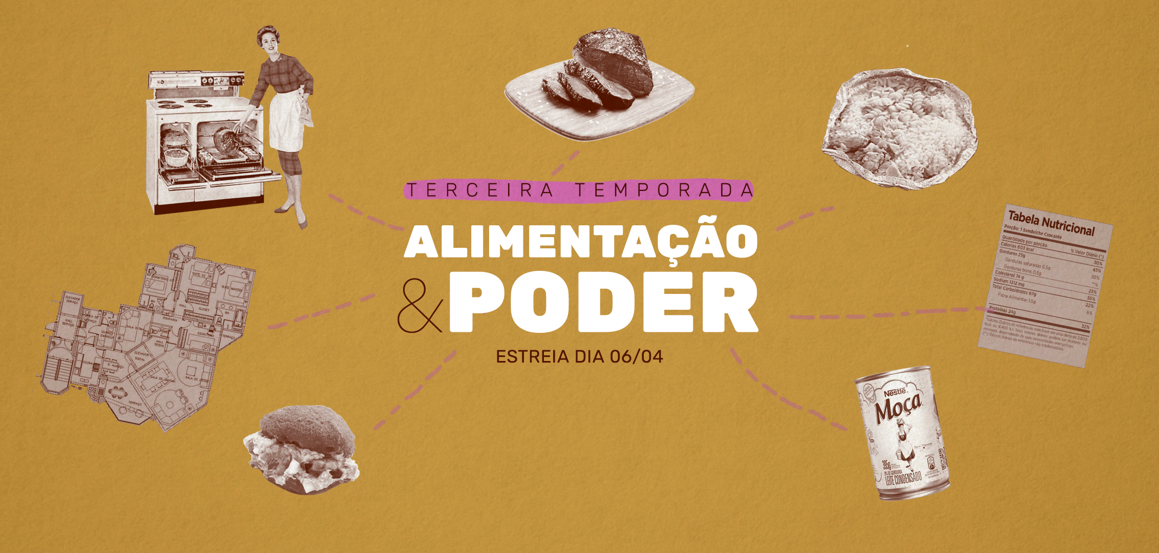 Nova temporada do Prato Cheio investiga as relações entre alimentação e poder