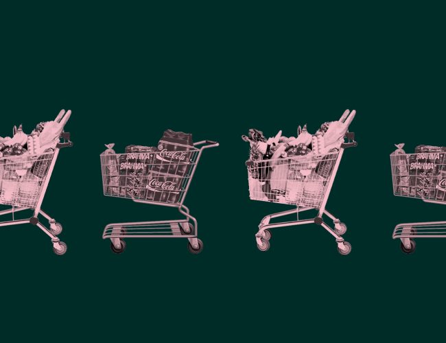 O triunfo dos supermercados no Brasil da fome