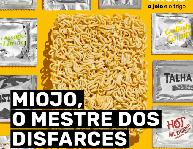 Miojo, o mestre dos disfarces