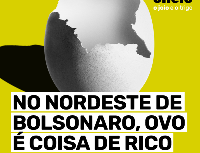 No Nordeste de Bolsonaro, ovo é coisa de rico