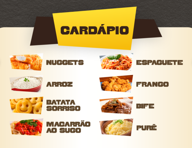 Cardápio infantil: a permanência de uma dieta indigesta