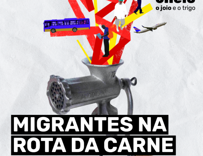 Migrantes na rota da carne
