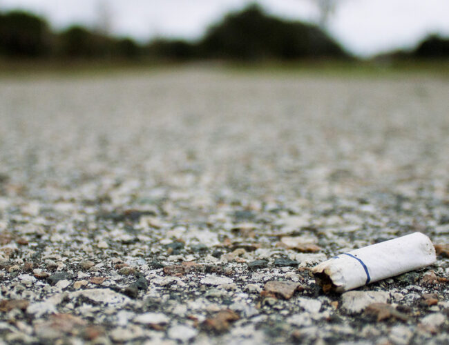 Vai um copo d’água com nicotina aí? Contaminantes de bitucas de cigarro infiltram no solo e poluem lençóis freáticos