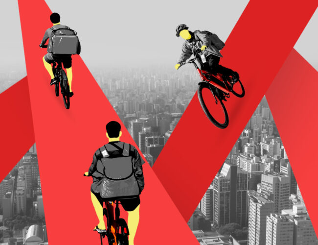 iFood quer entregadores gerando créditos de carbono em bicicletas e motos elétricas alugadas