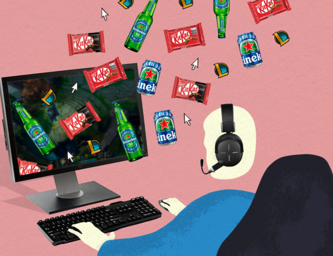 Heineken e KitKat dominam mais de um terço dos anúncios de torneio brasileiro de game online