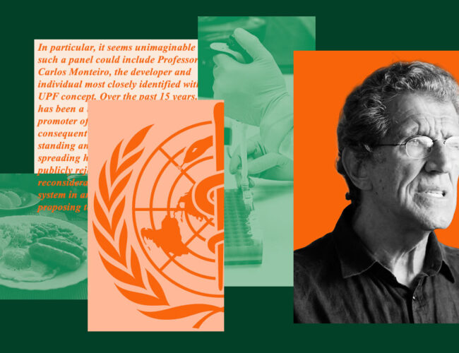 Industry researchers challenge the presence of the creator of the concept of ultra-processed foods on a WHO committee